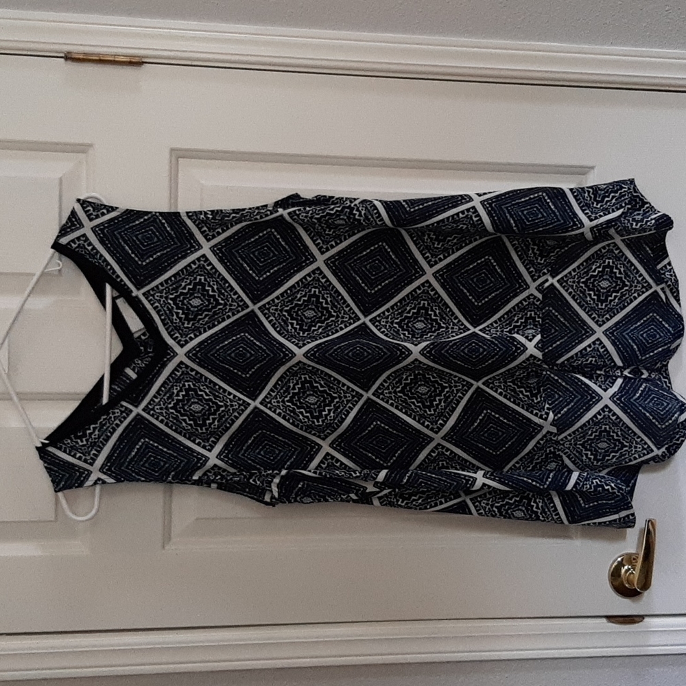 14th&Union HiLo Polyester Tunic Blouse XL